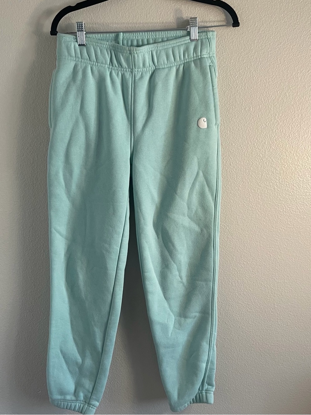 Carhartt Mint-Blue Elastic Waist Joggers